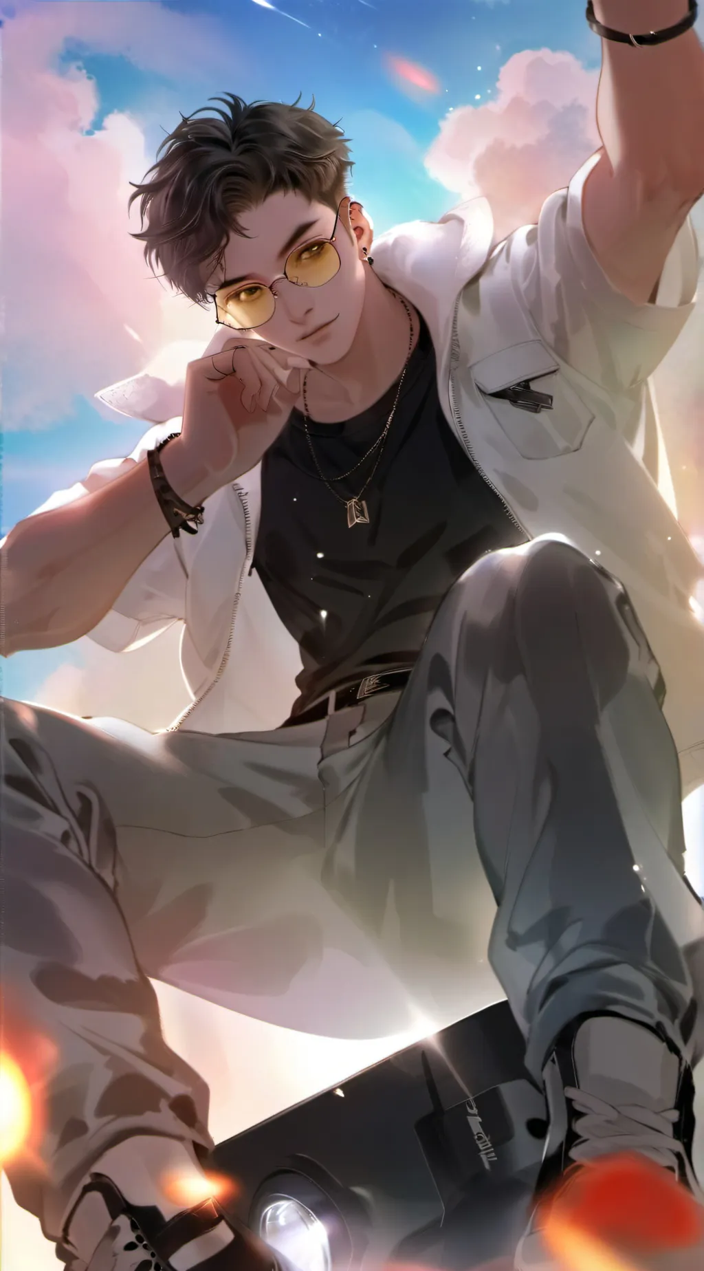 ai character: james  background