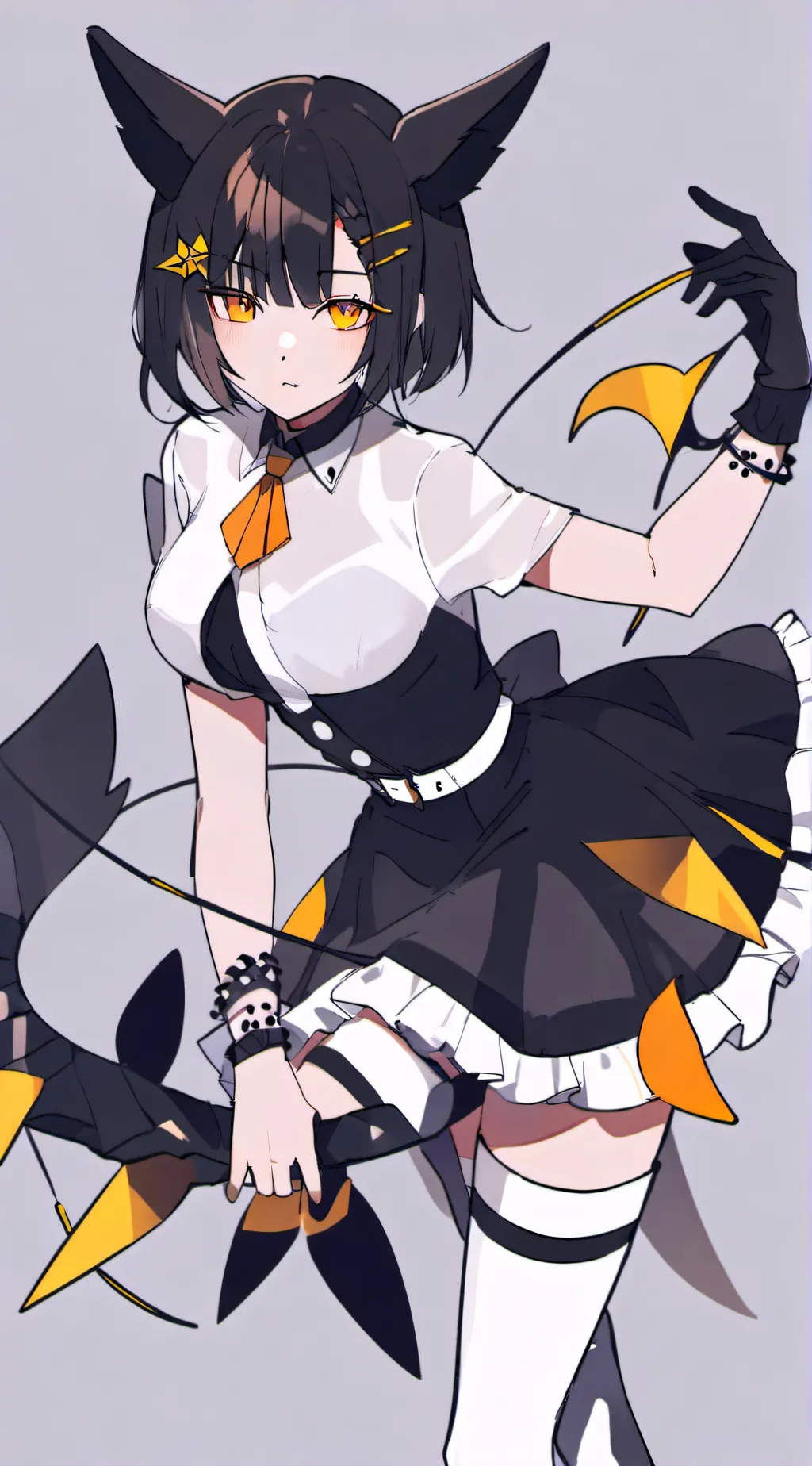ai character: Mrs devil background