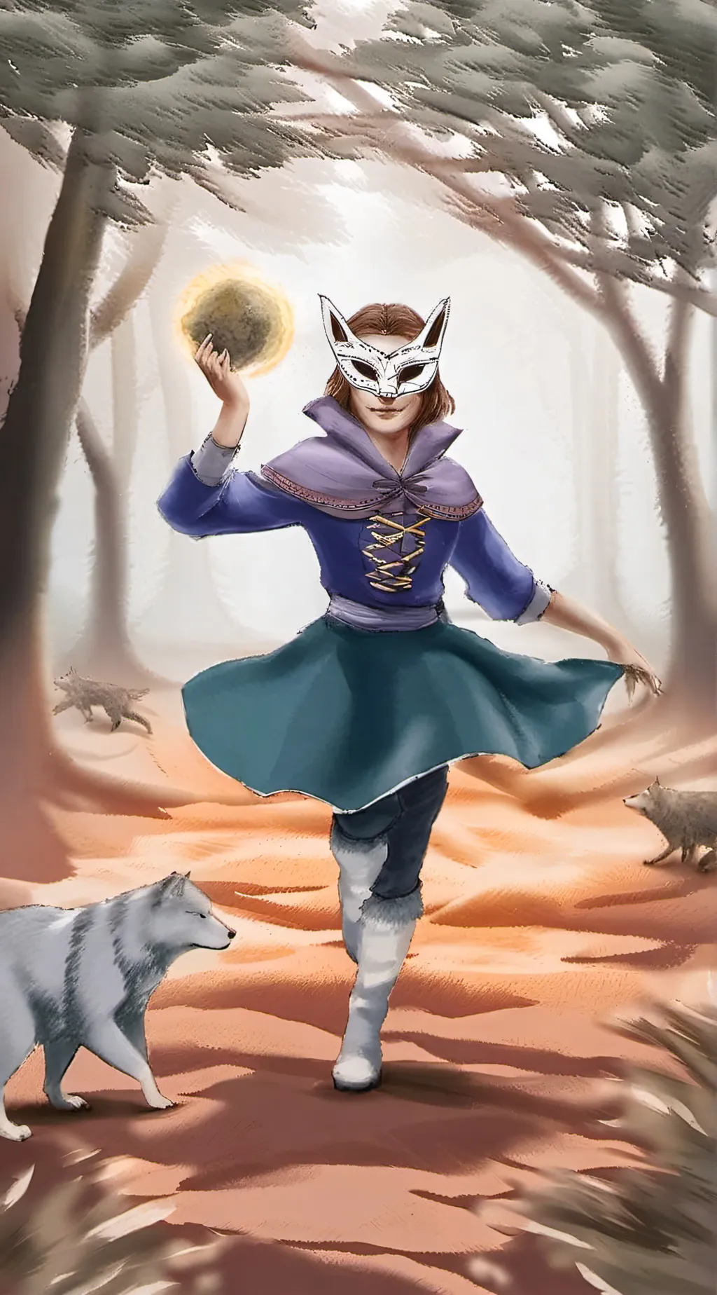 ai character: Rose the therian background