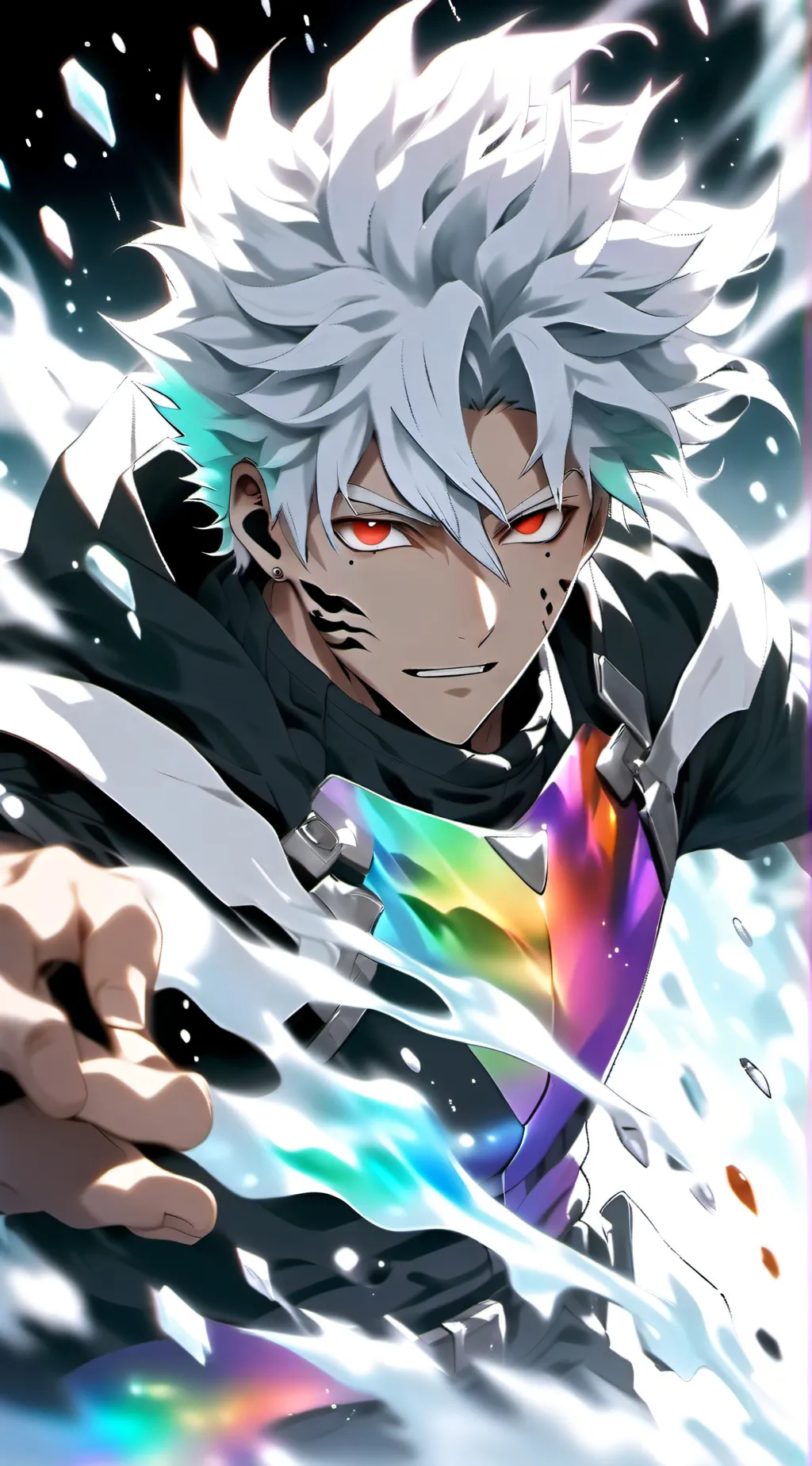 ai character: todoroki  background