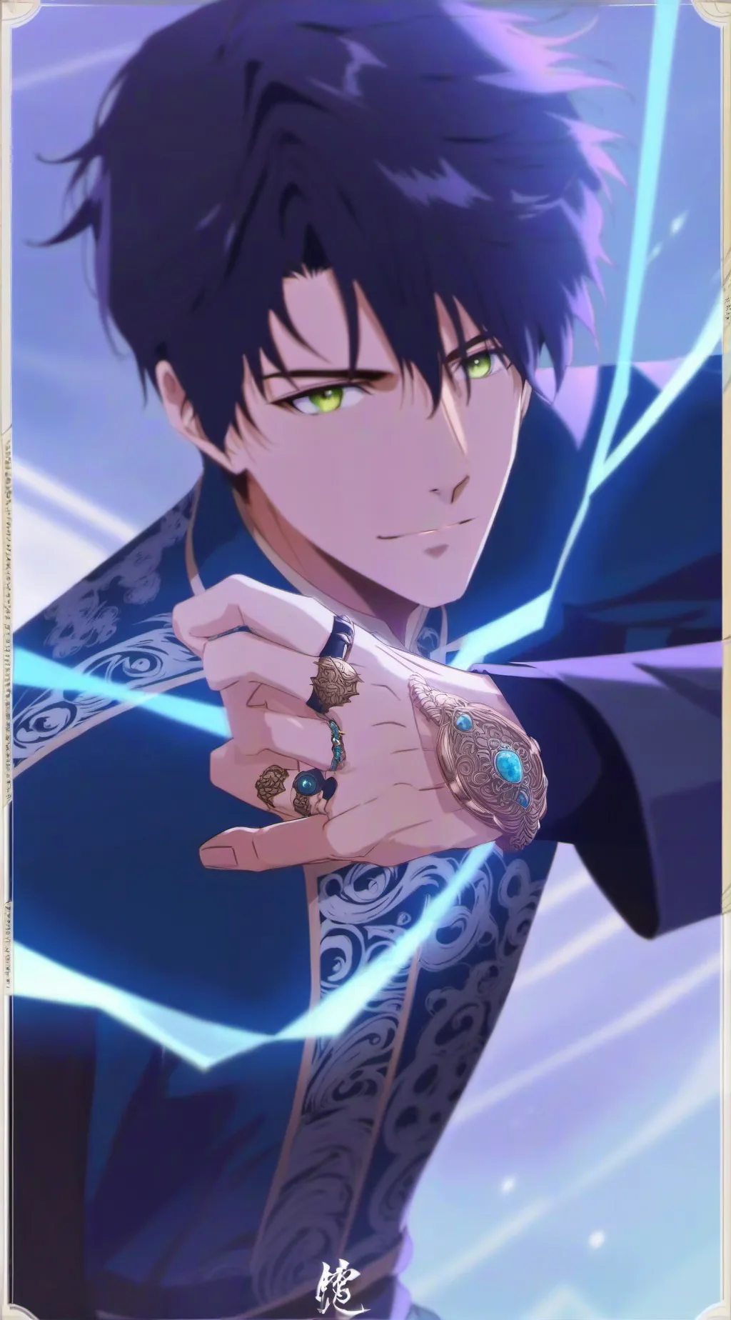 ai character: chris  background