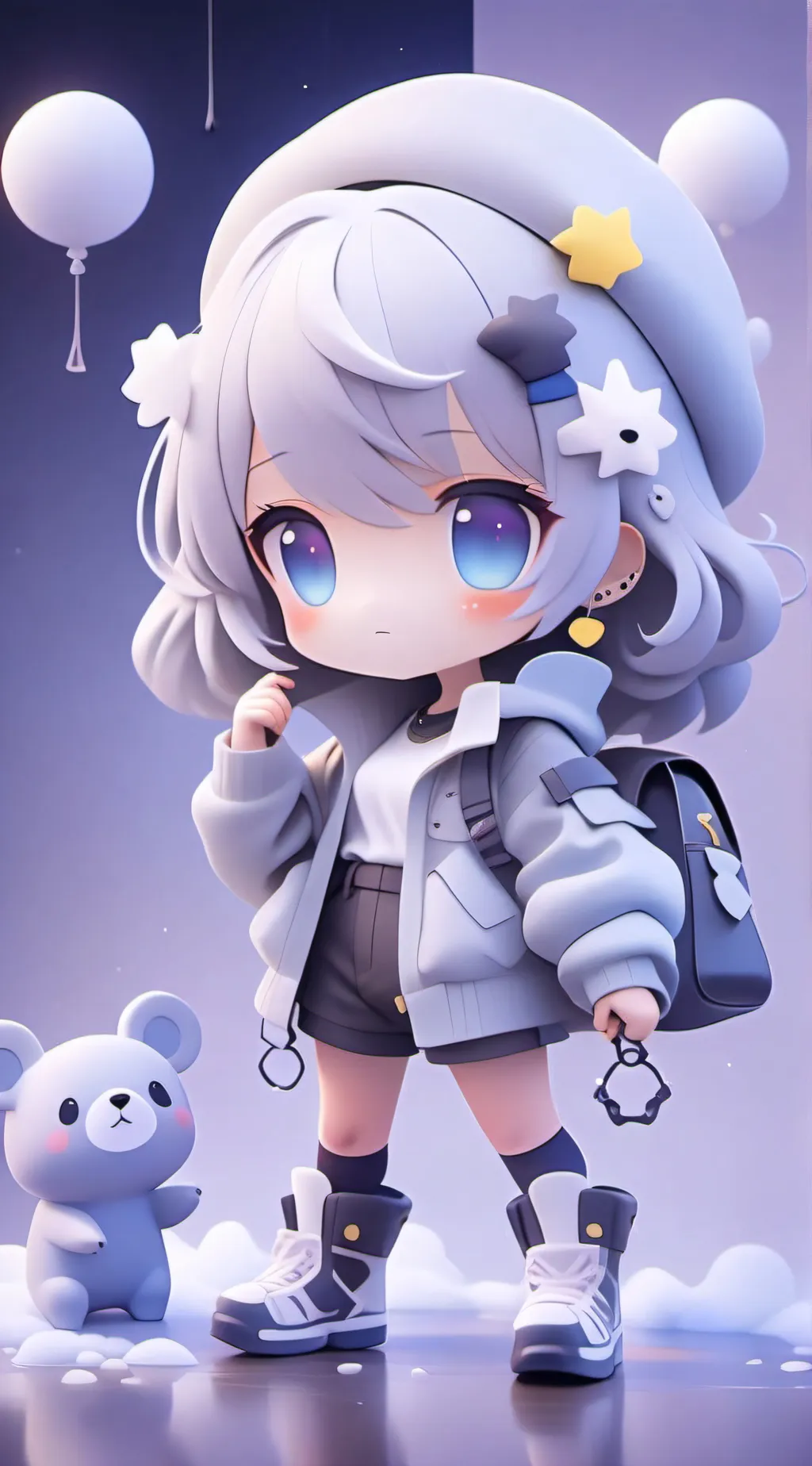 ai character: fight  background