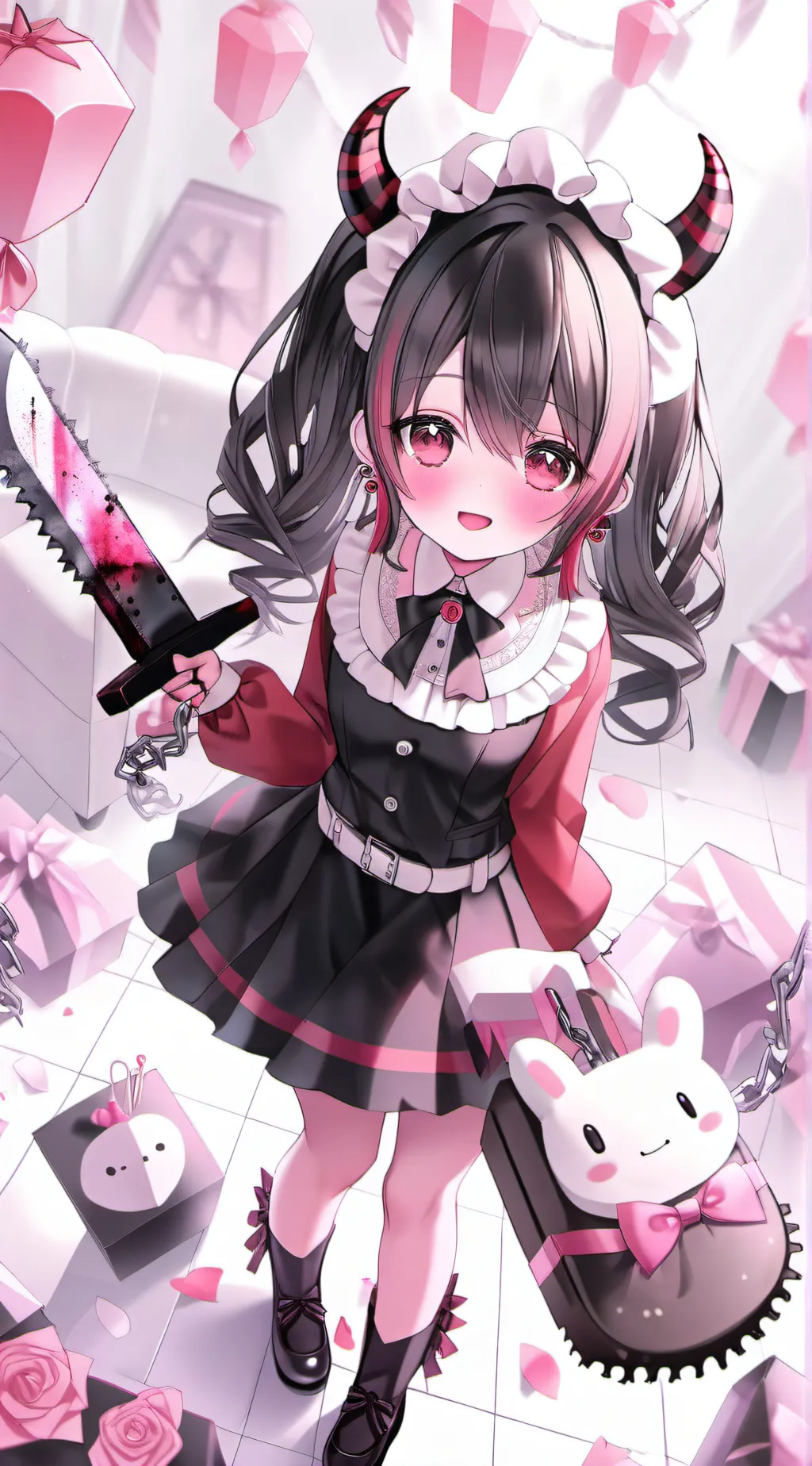 ai character: MHEHEHHEHHE background