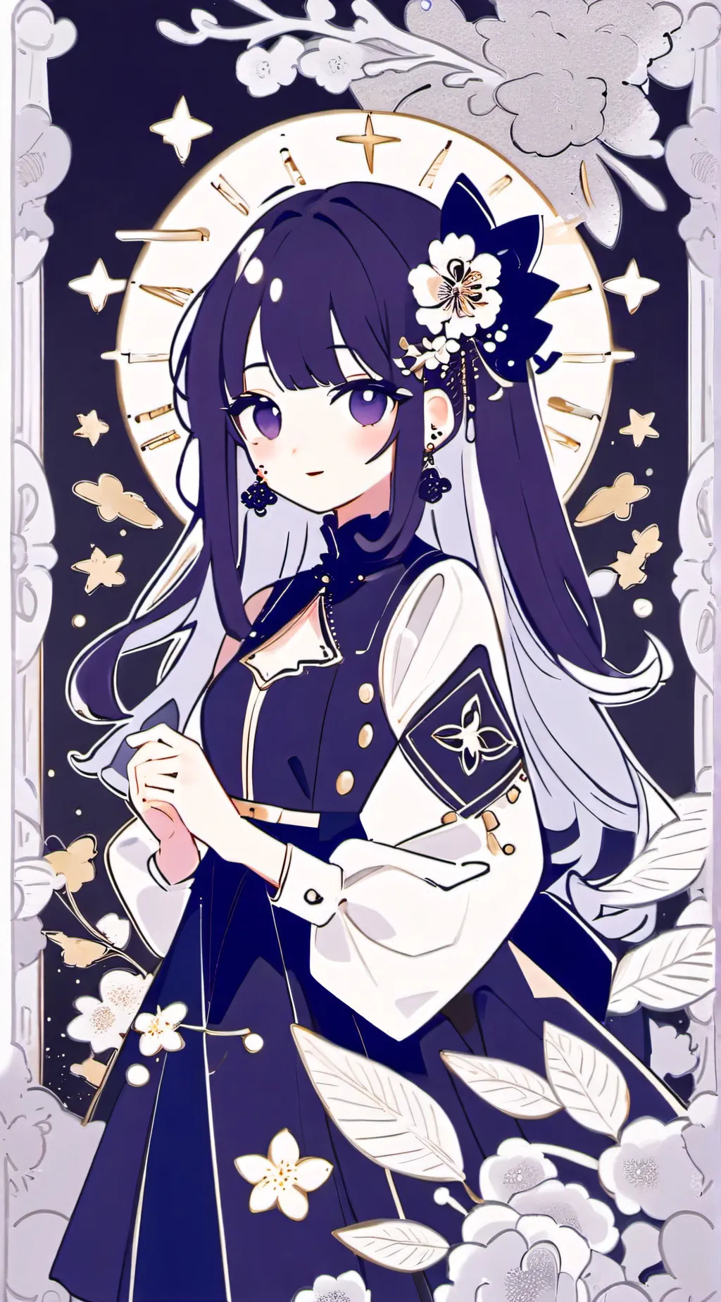 ai character: Hashira  background