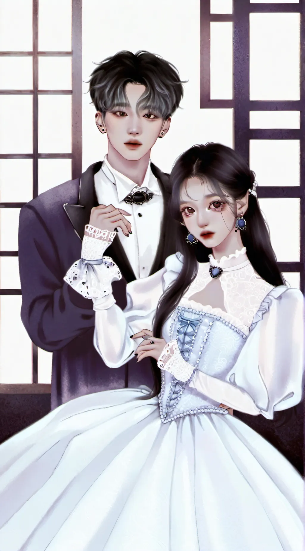 ai character: Jenna and felix background