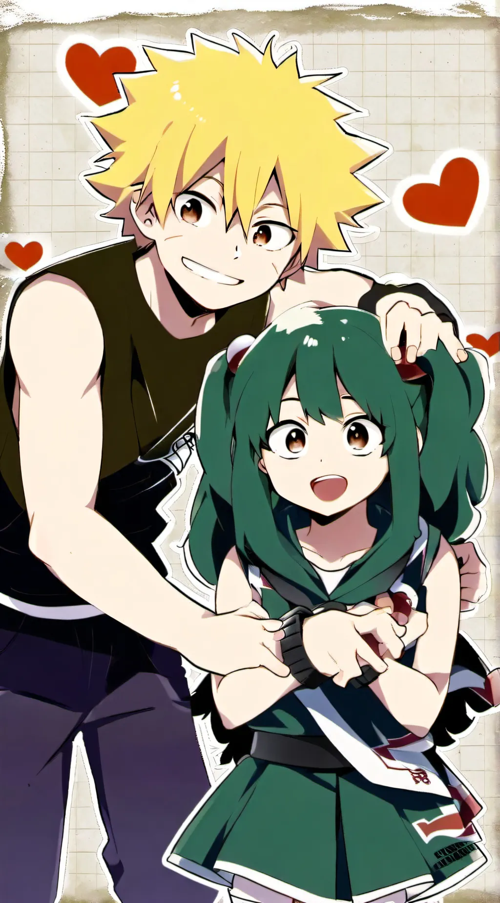 ai character: Bakugou background