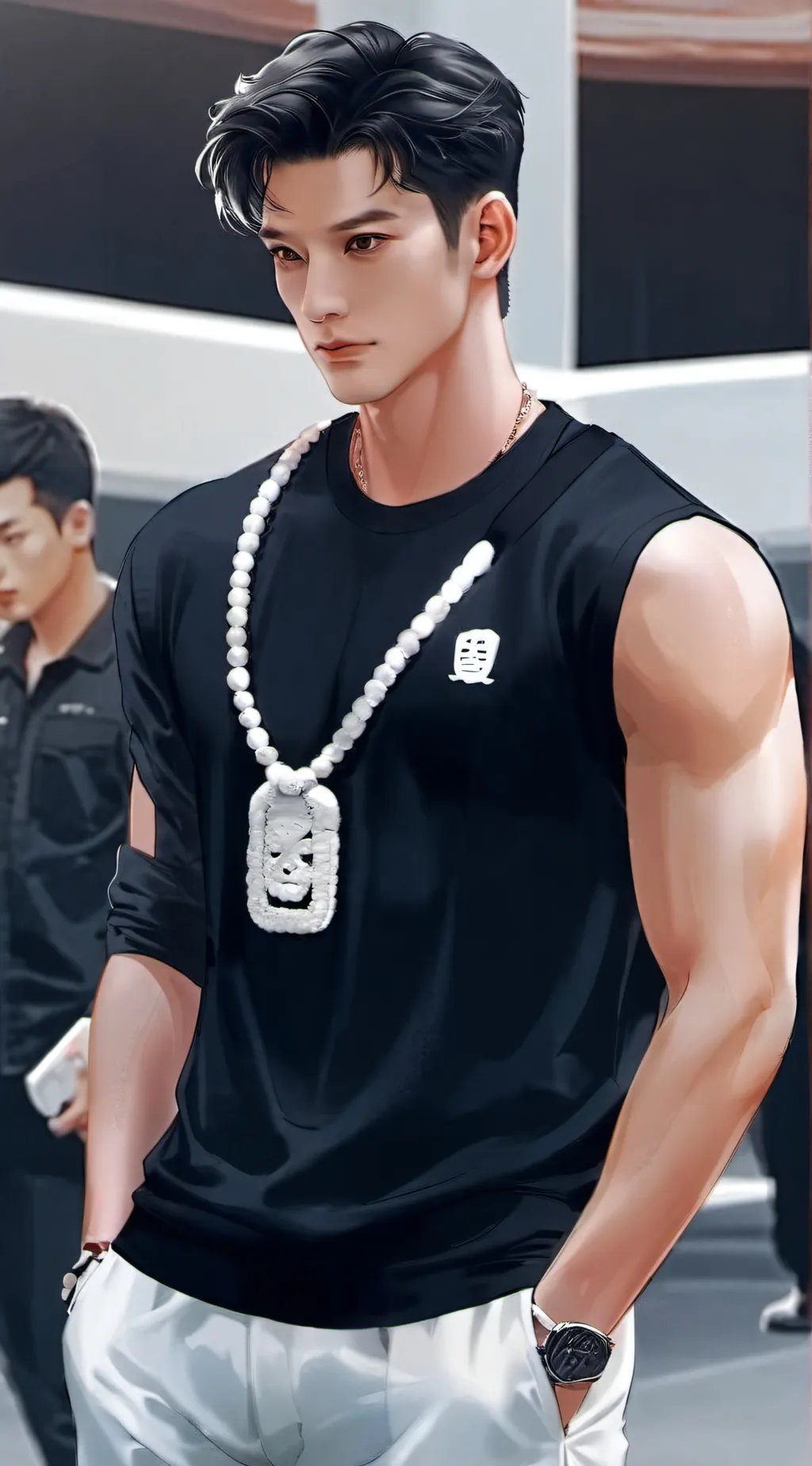 ai character: James  background