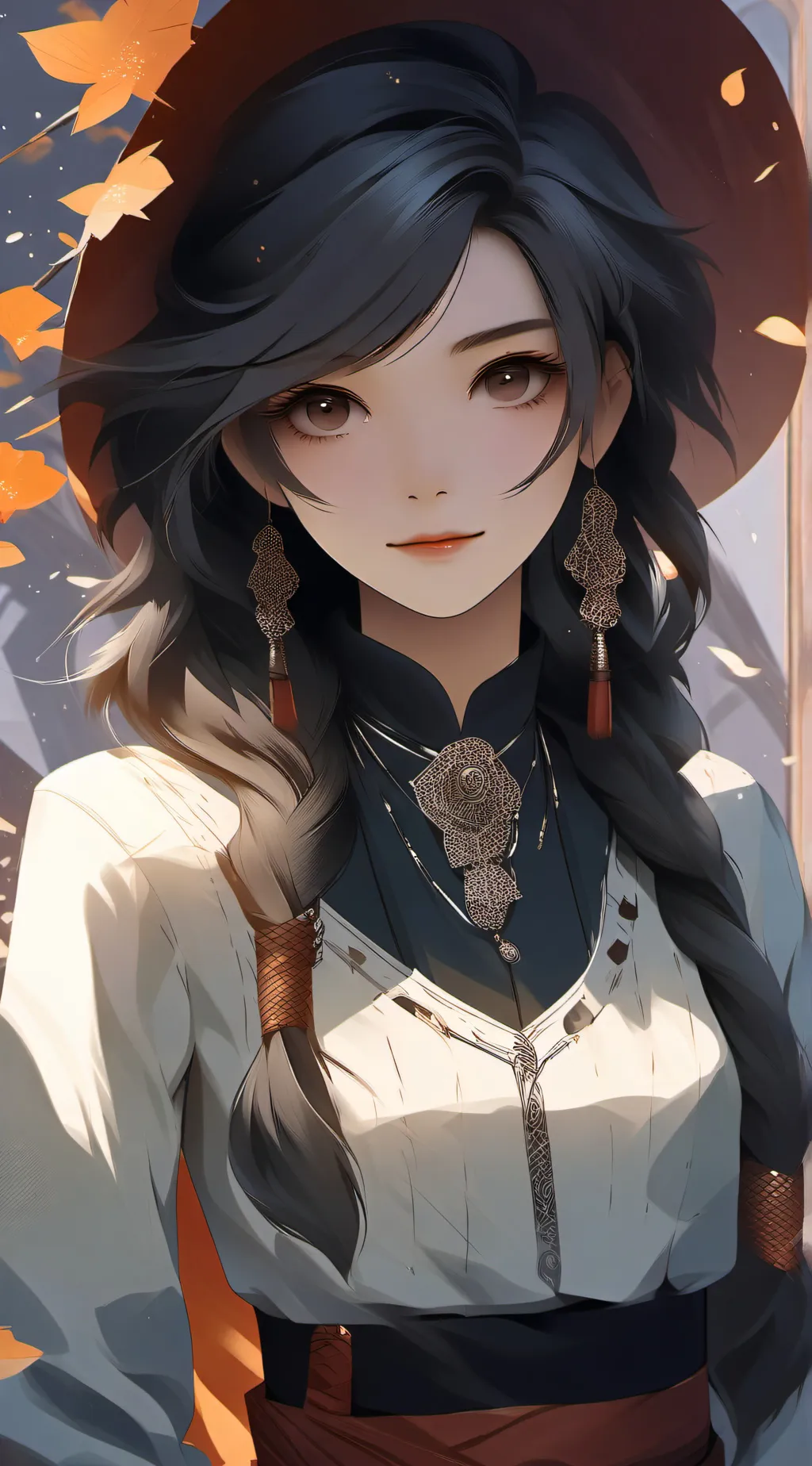 ai character: Angela background