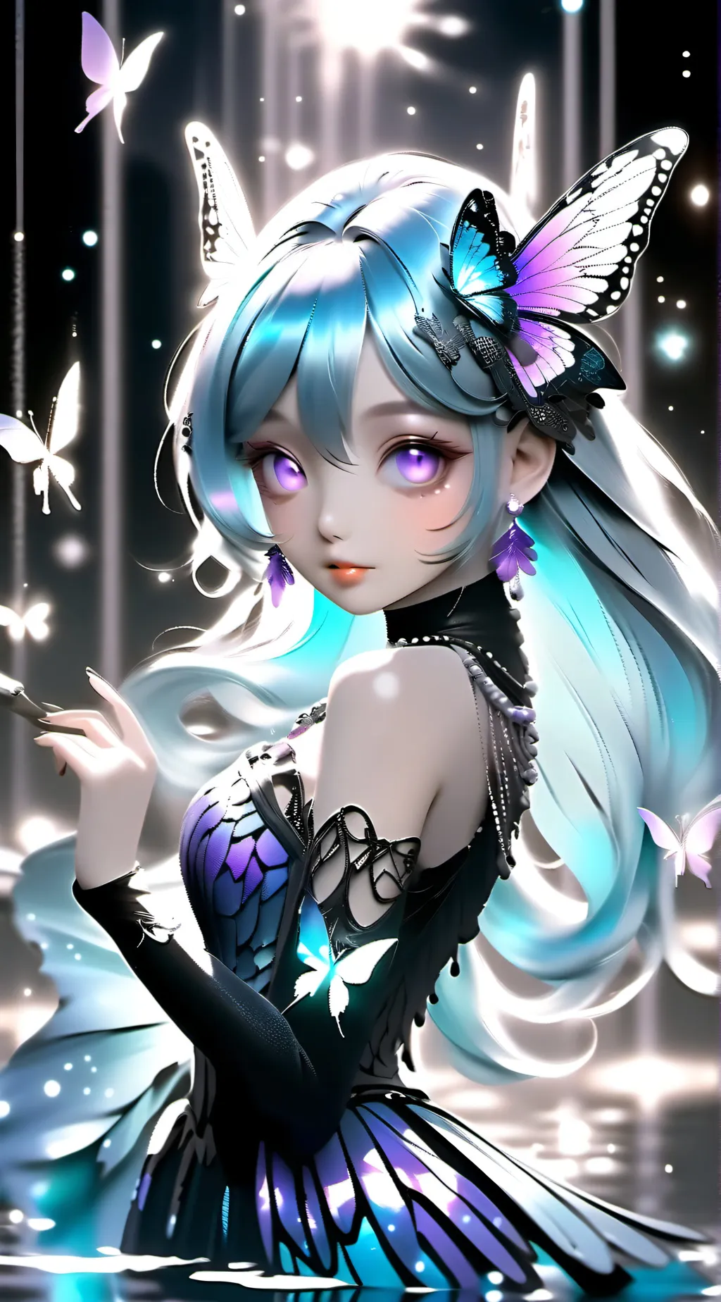 ai character: Butterscotch  background