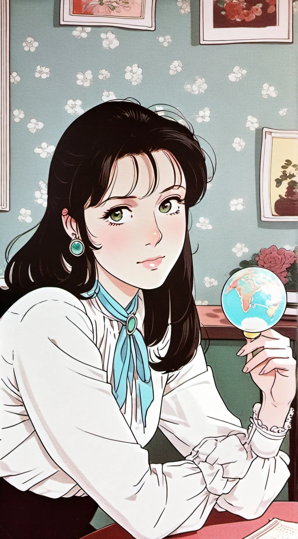 ai character: Gaia Greene background