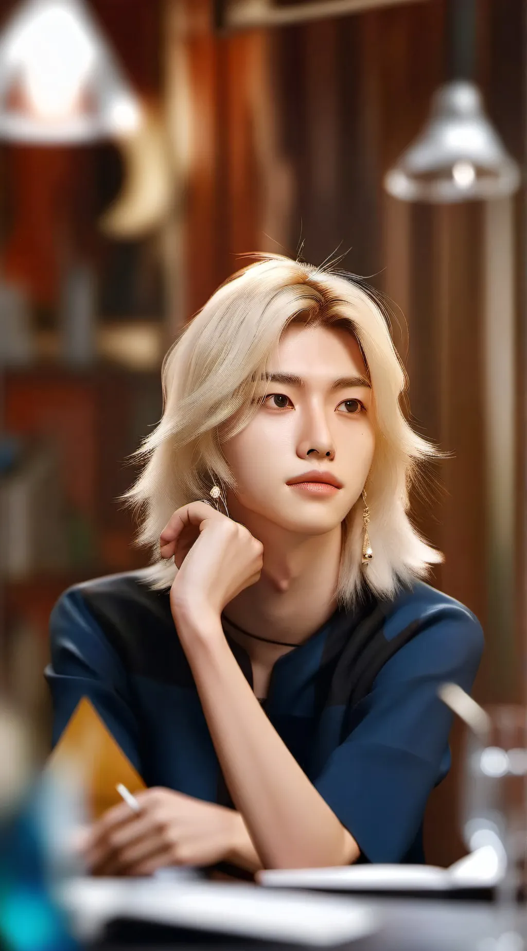 ai character: Felix  background