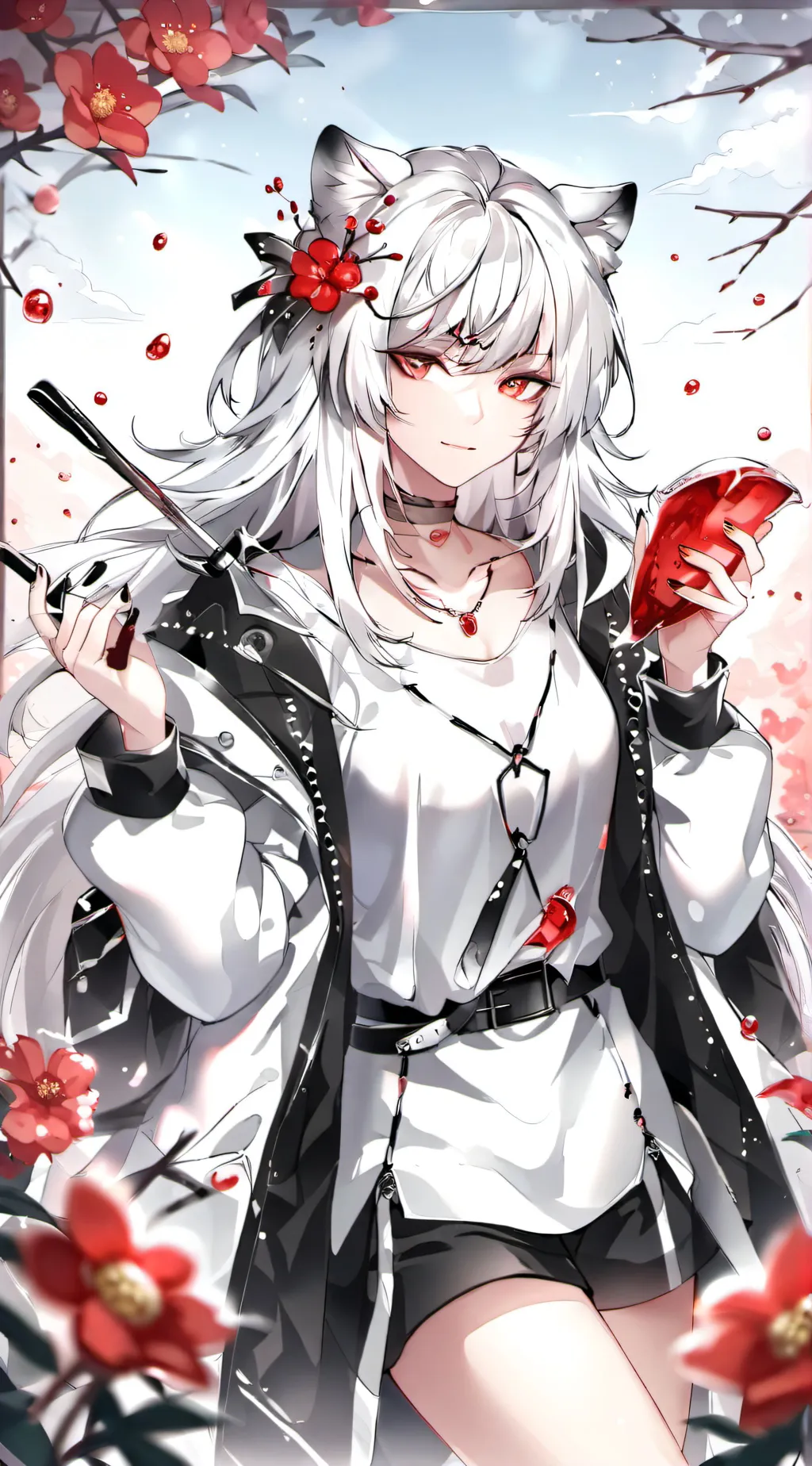 ai character: MHA zoo background