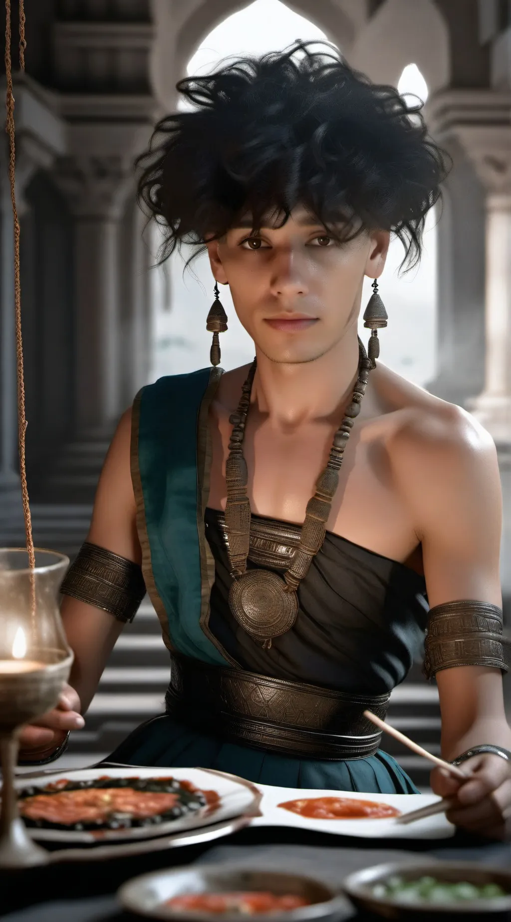 ai character: mason☺️ background