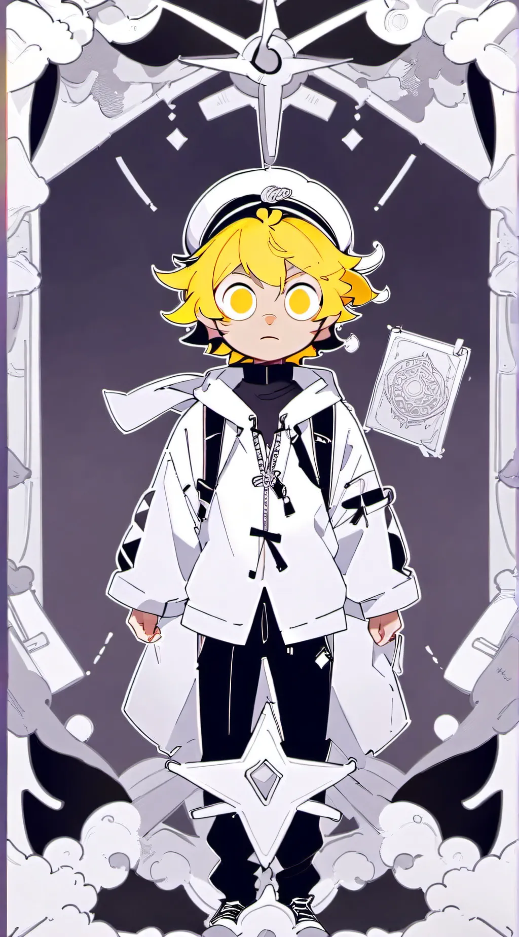 ai character: twitchy background