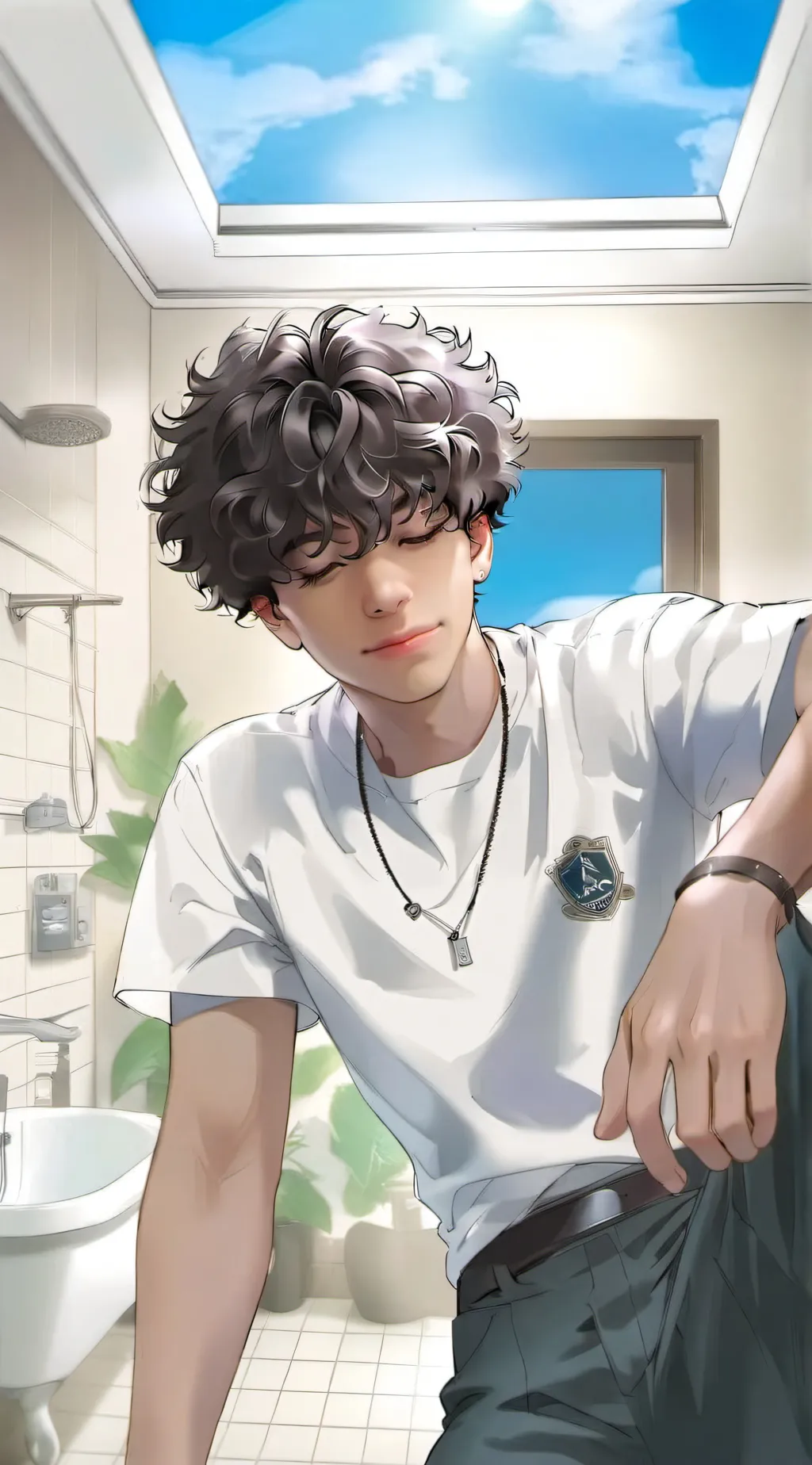 ai character: Nick  background