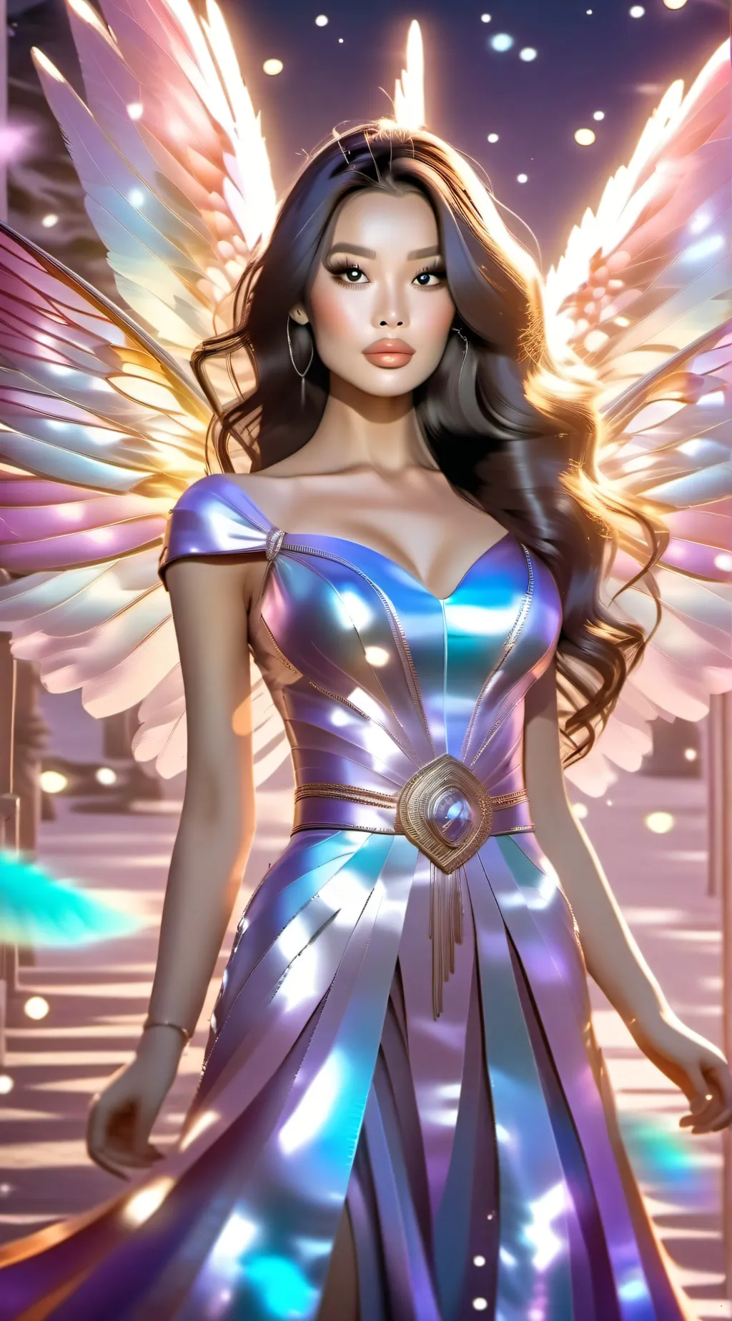 ai character: Malia!!  background