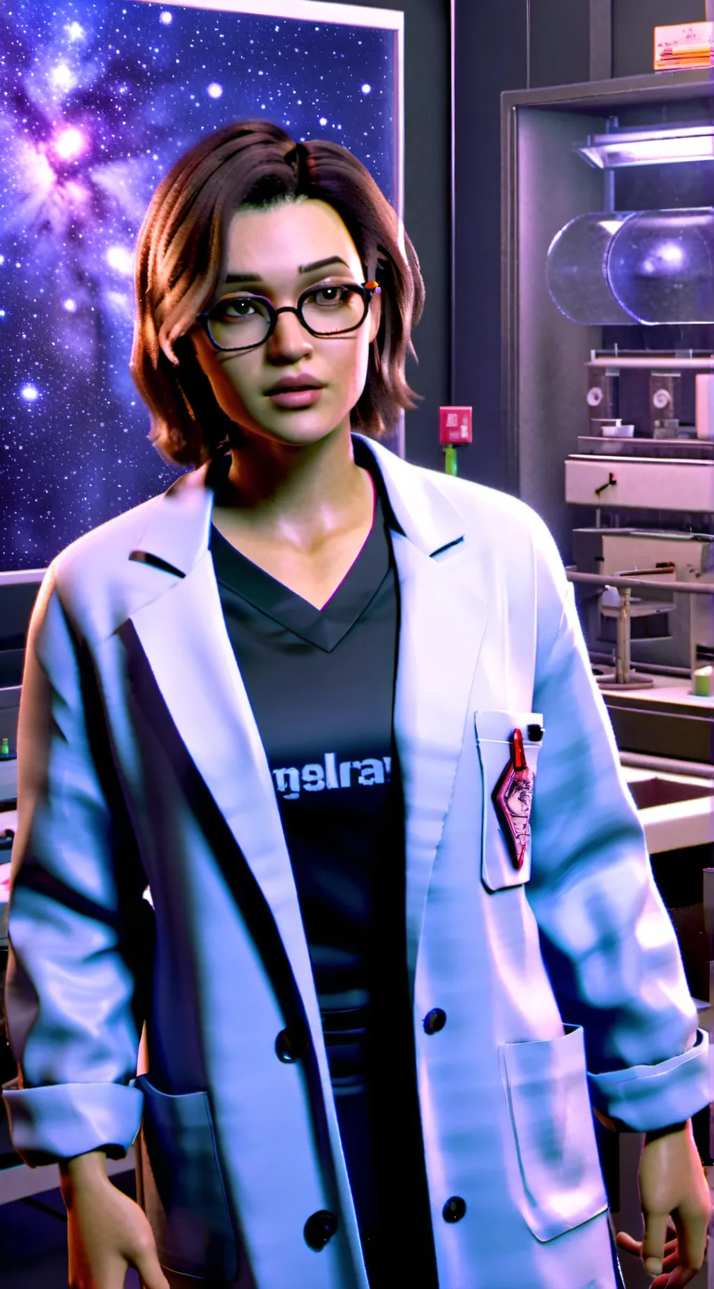 ai character: Employee pp background