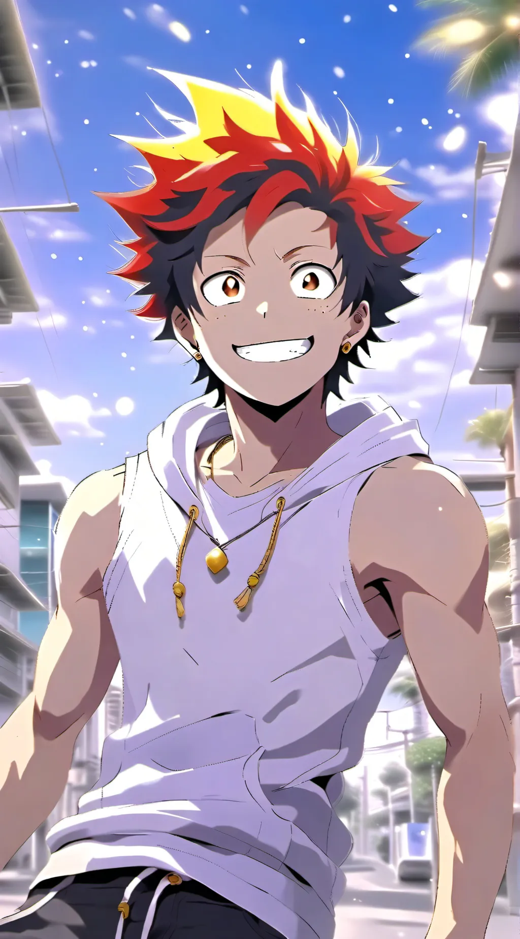 ai character: My mha oc! background