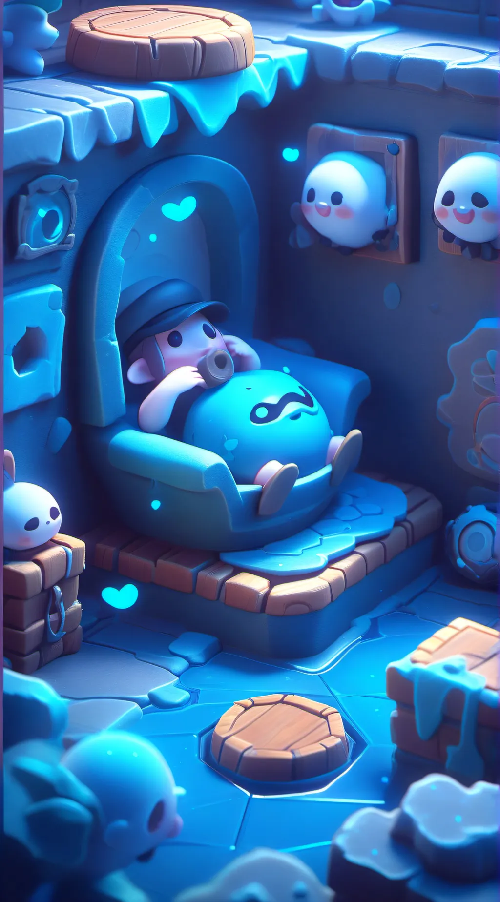 ai character: venting background