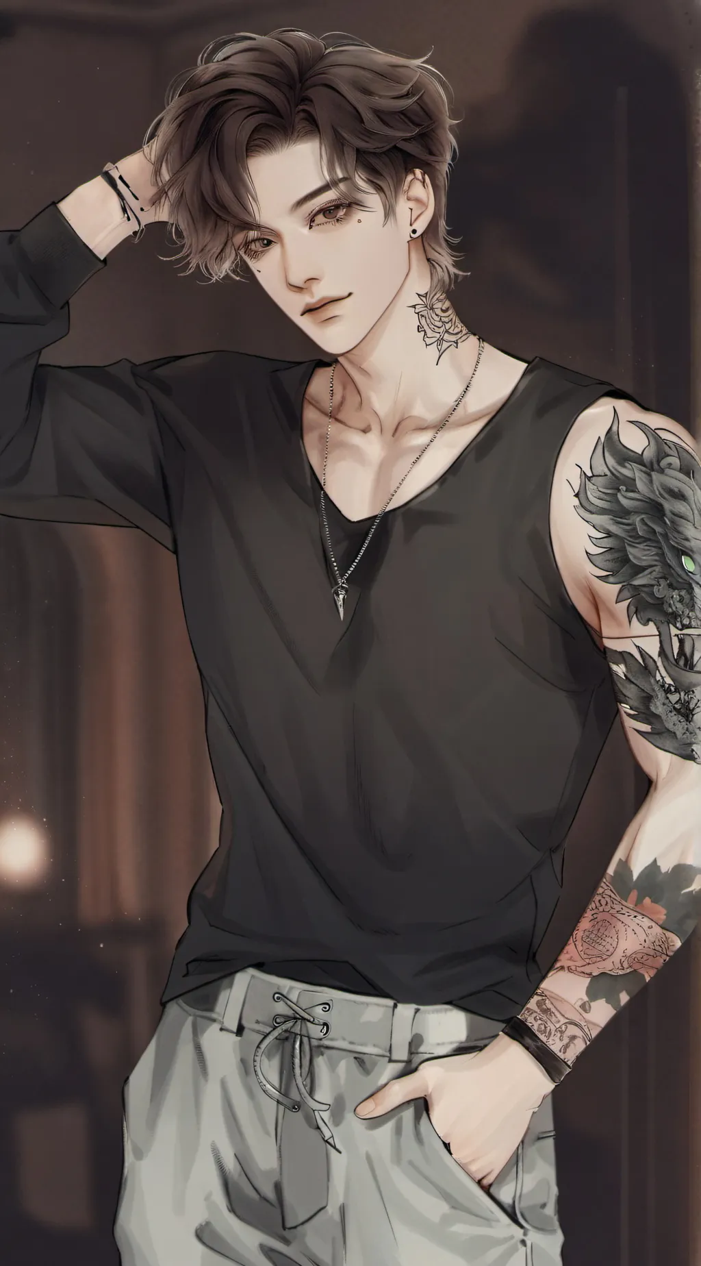 ai character: °_Haiden_° background