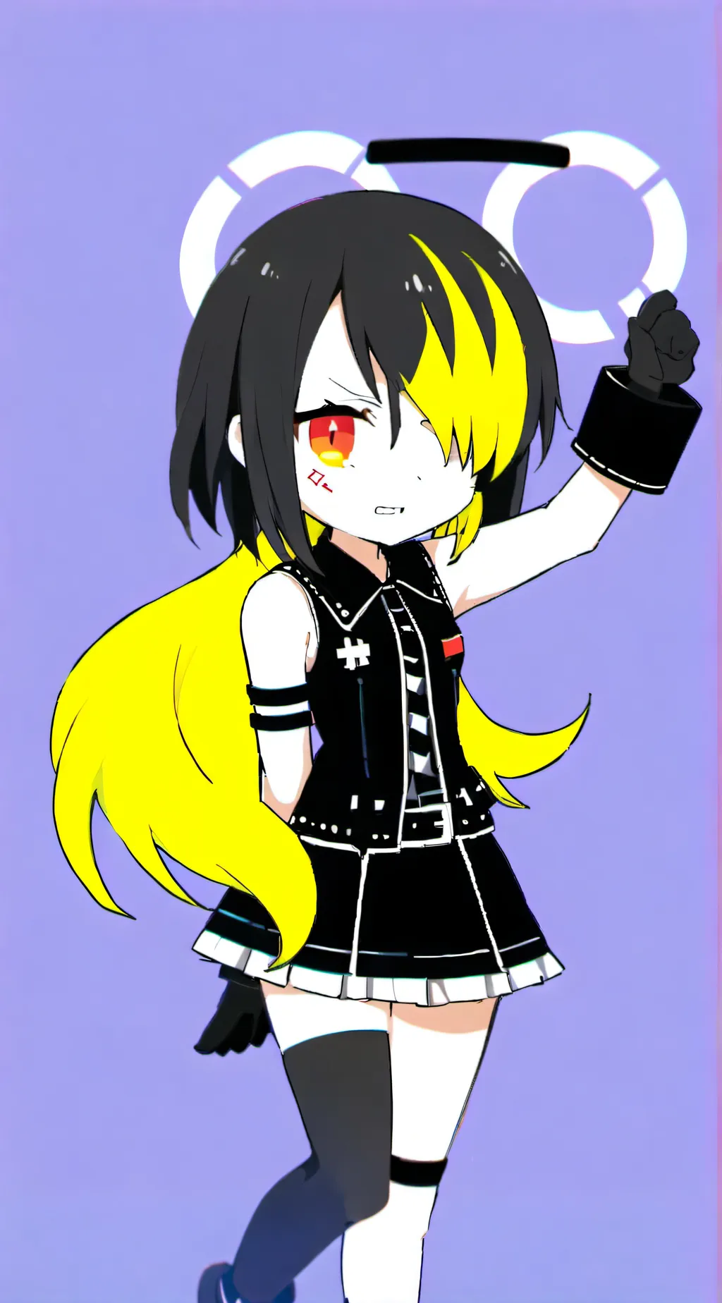 ai character: HH concert background