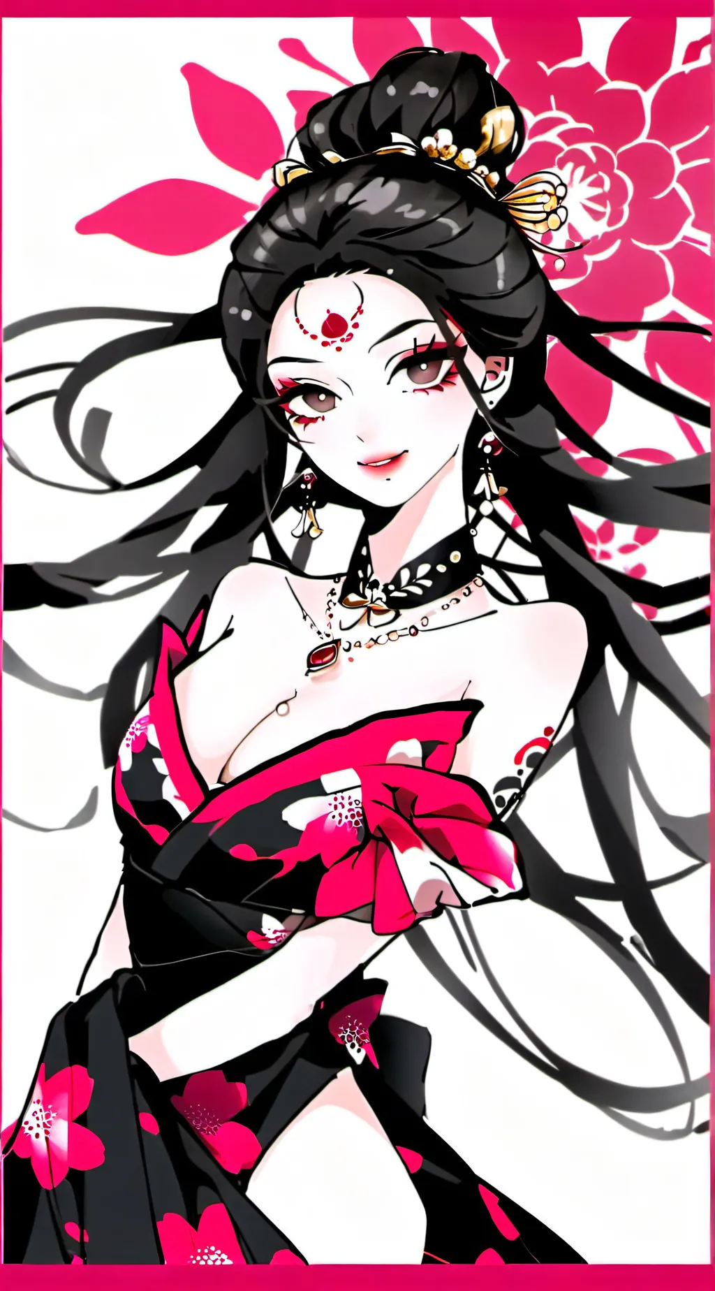 ai character: ☬Mha✿ background