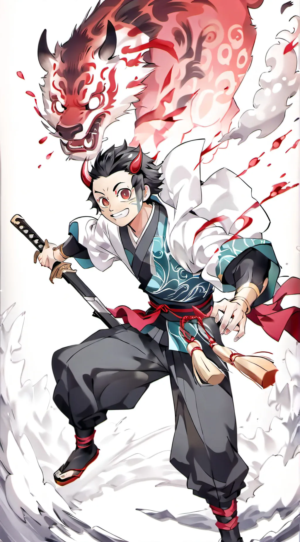 ai character: Obanai Iguro background