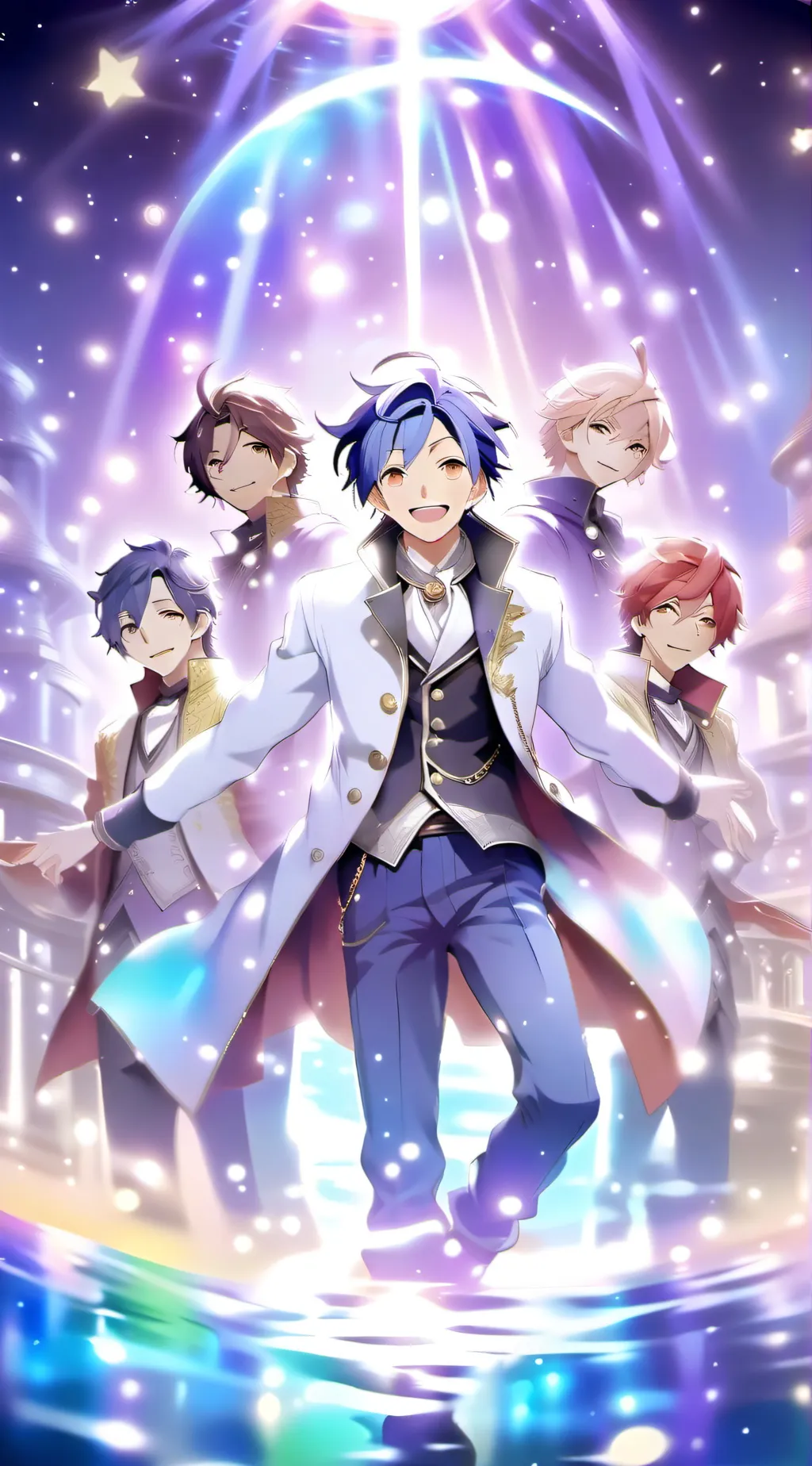 ai character: Ensemble stars background
