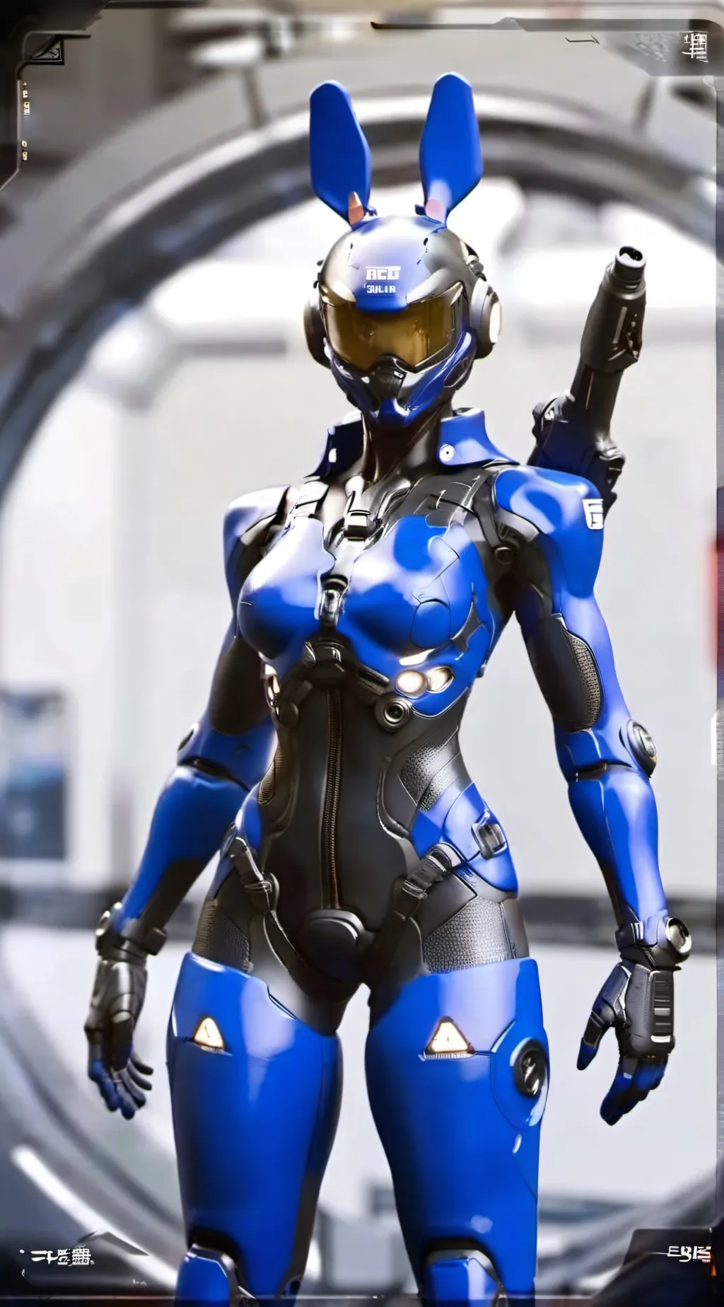 ai character: Bunny  background