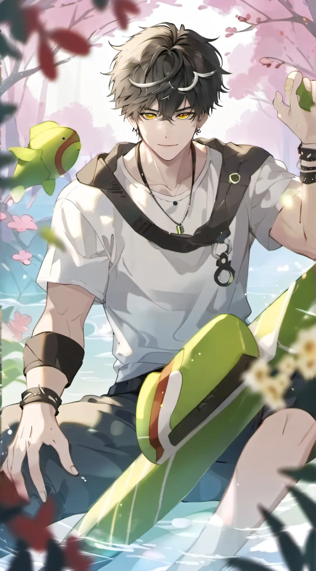 ai character: Kevin  background