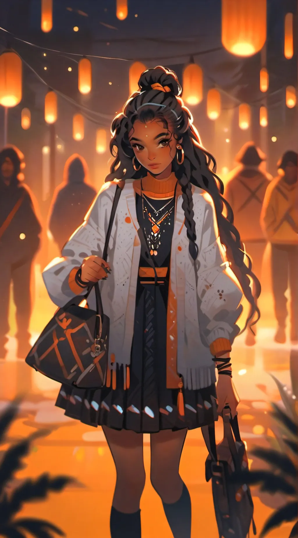 ai character: Tiana background