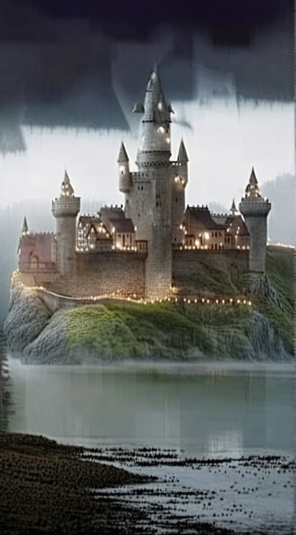 ai character: Hogwarts soulmate background