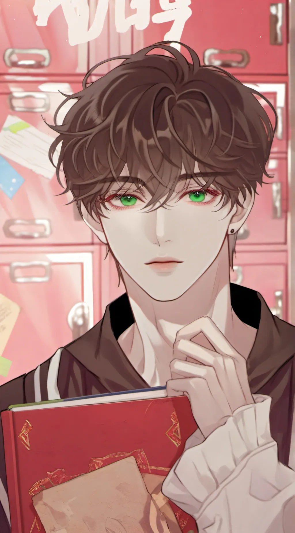 ai character: keleb  background