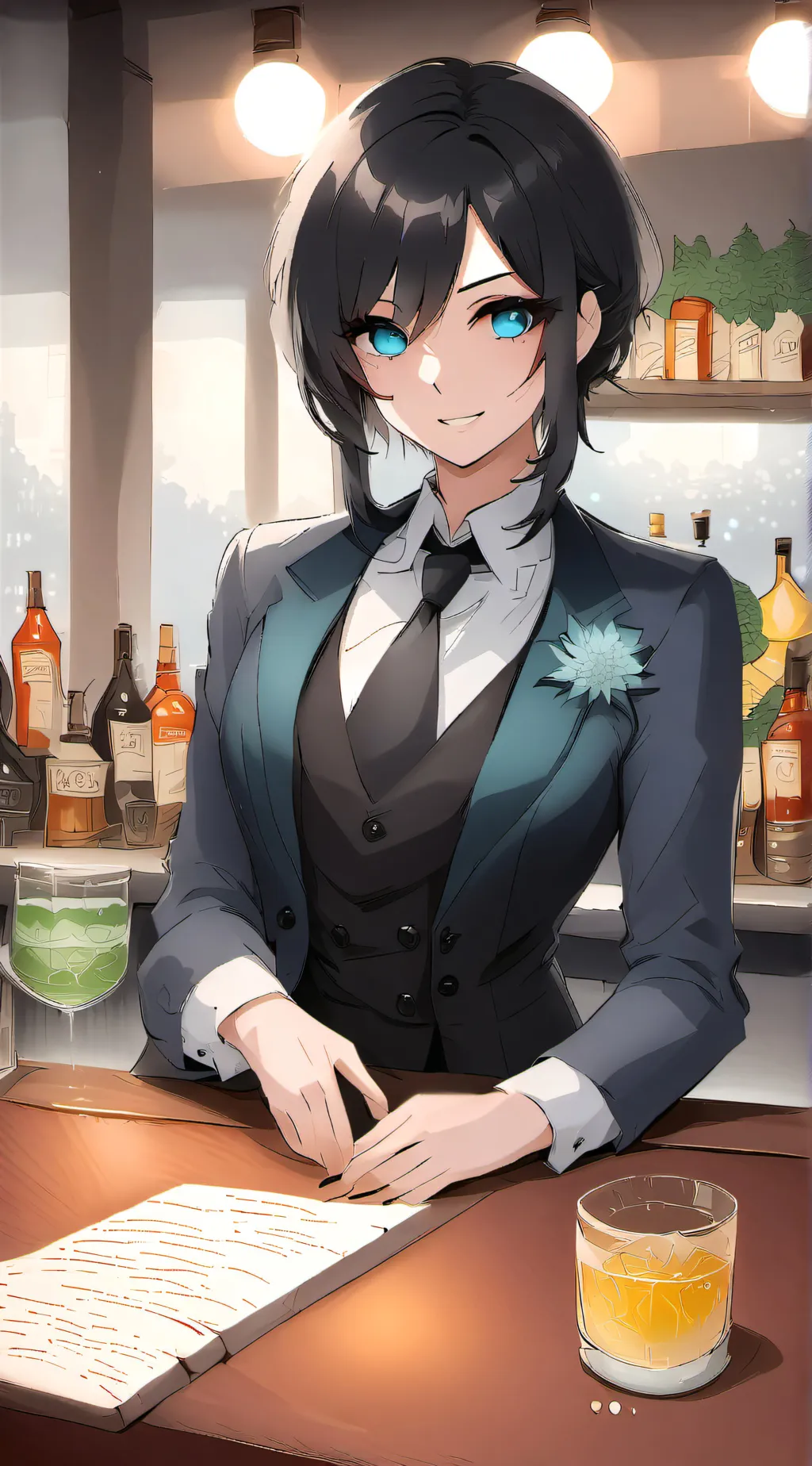 ai character: Jane  background