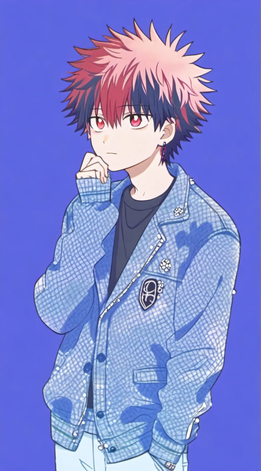 ai character: Kirishima  background