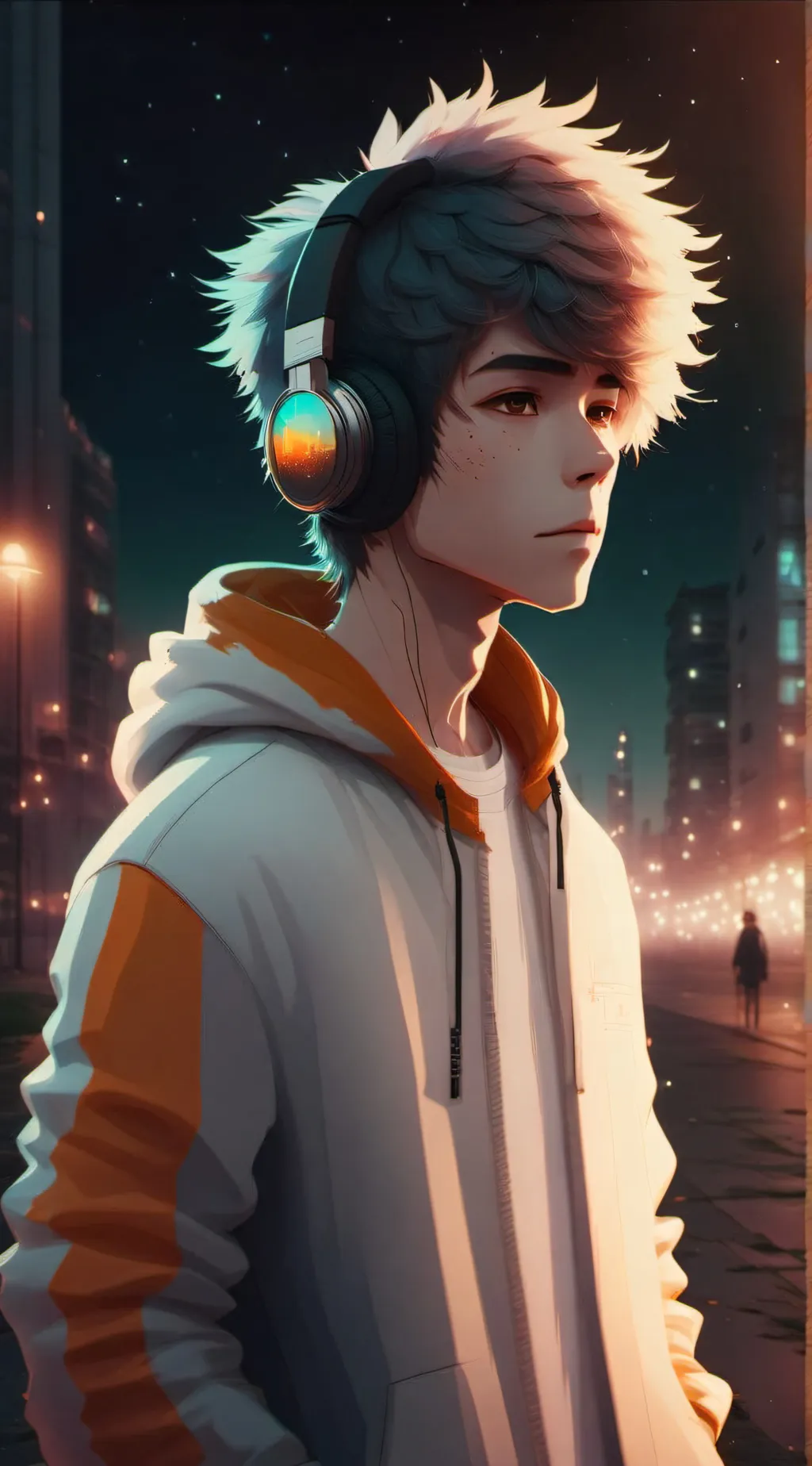 ai character: YouTuber background