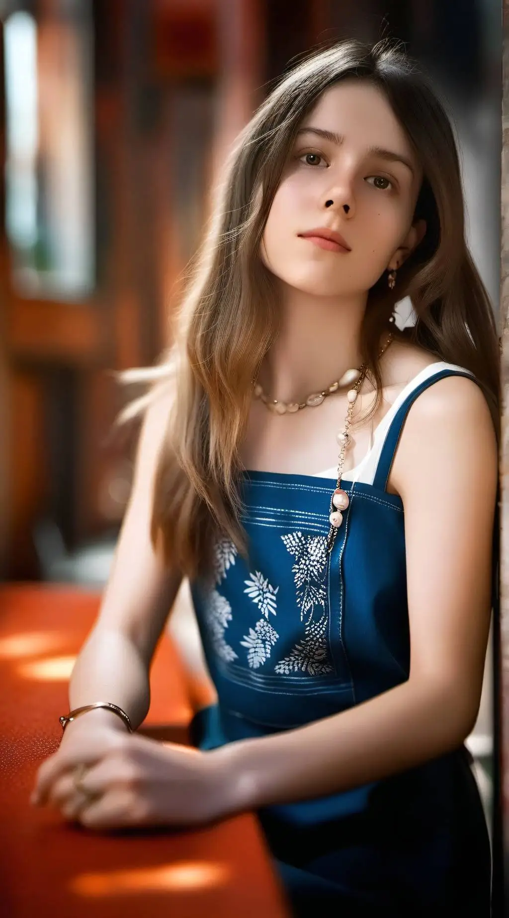 ai character: Saffron  background