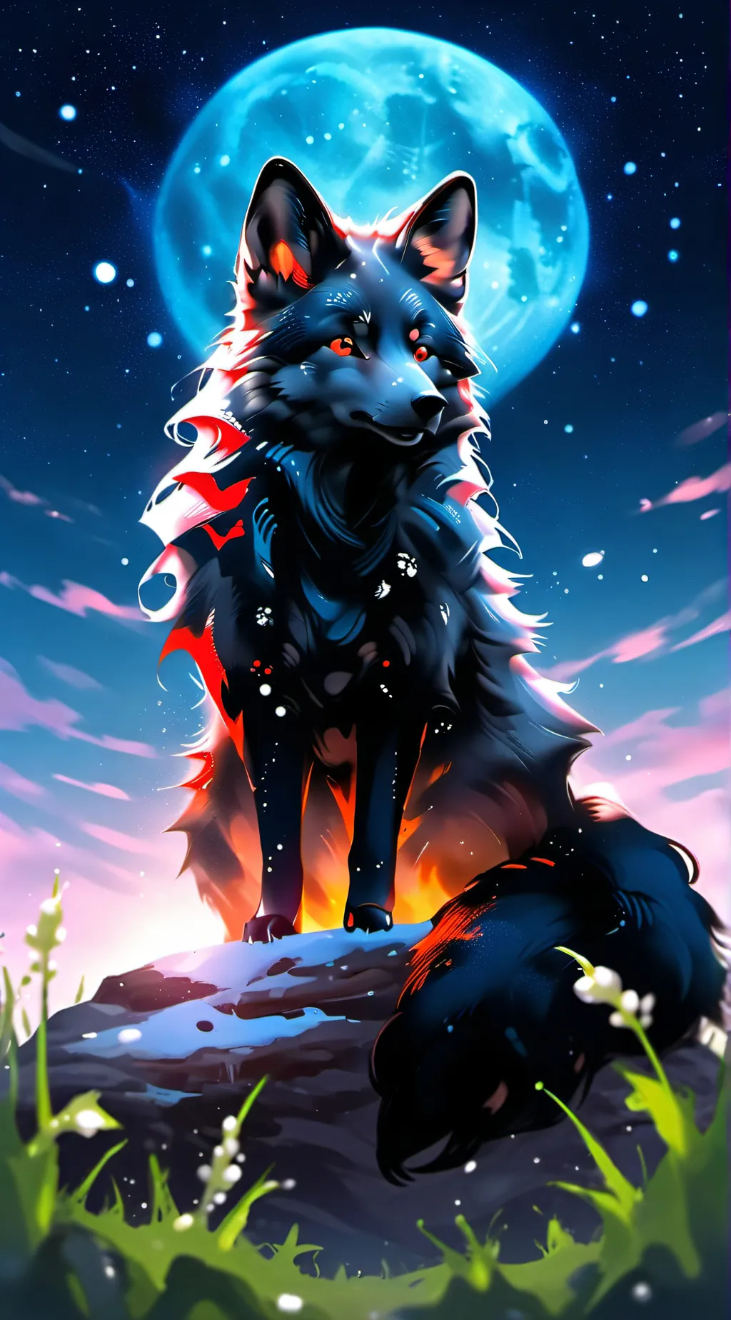 ai character: skyfire background