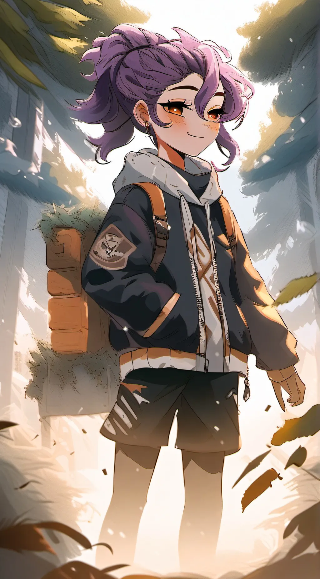 ai character: amity background