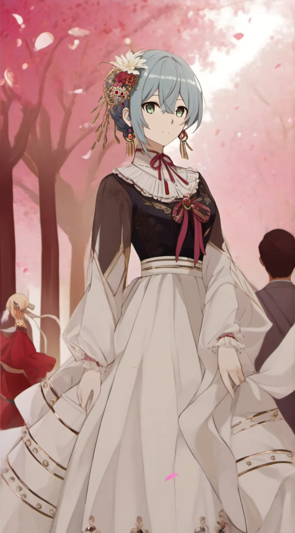 ai character: anna  background