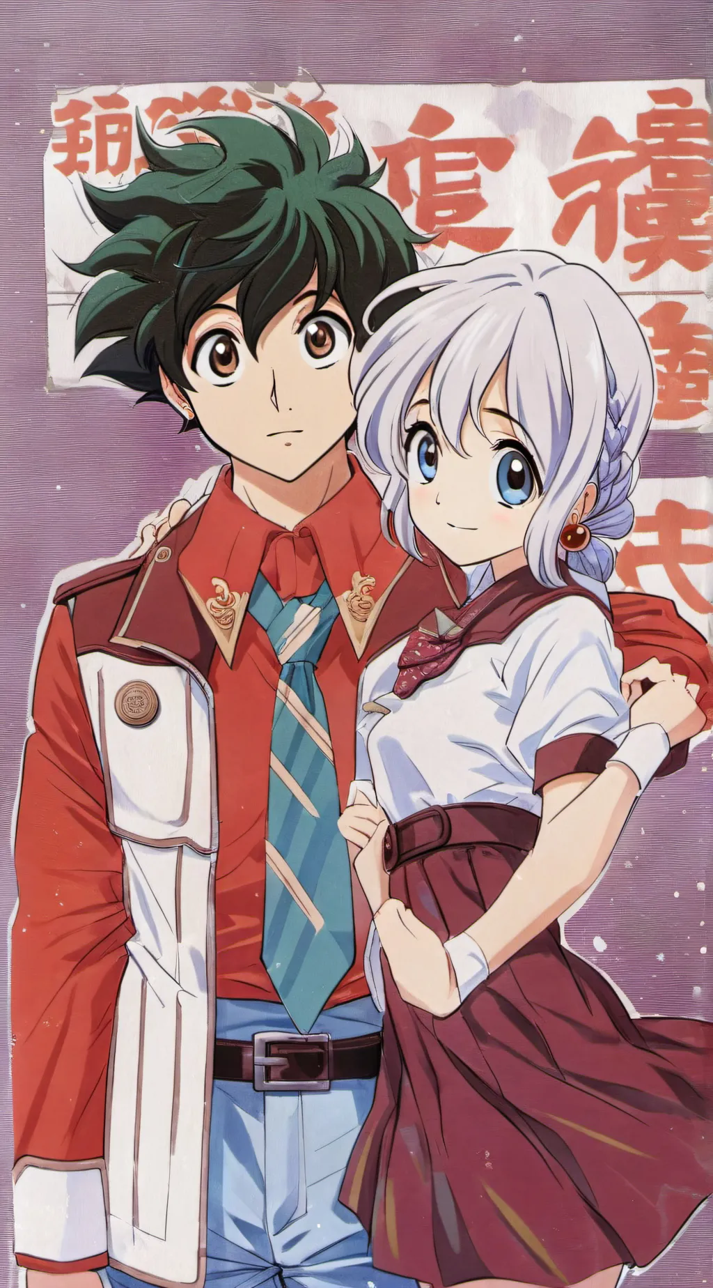 ai character: mha background