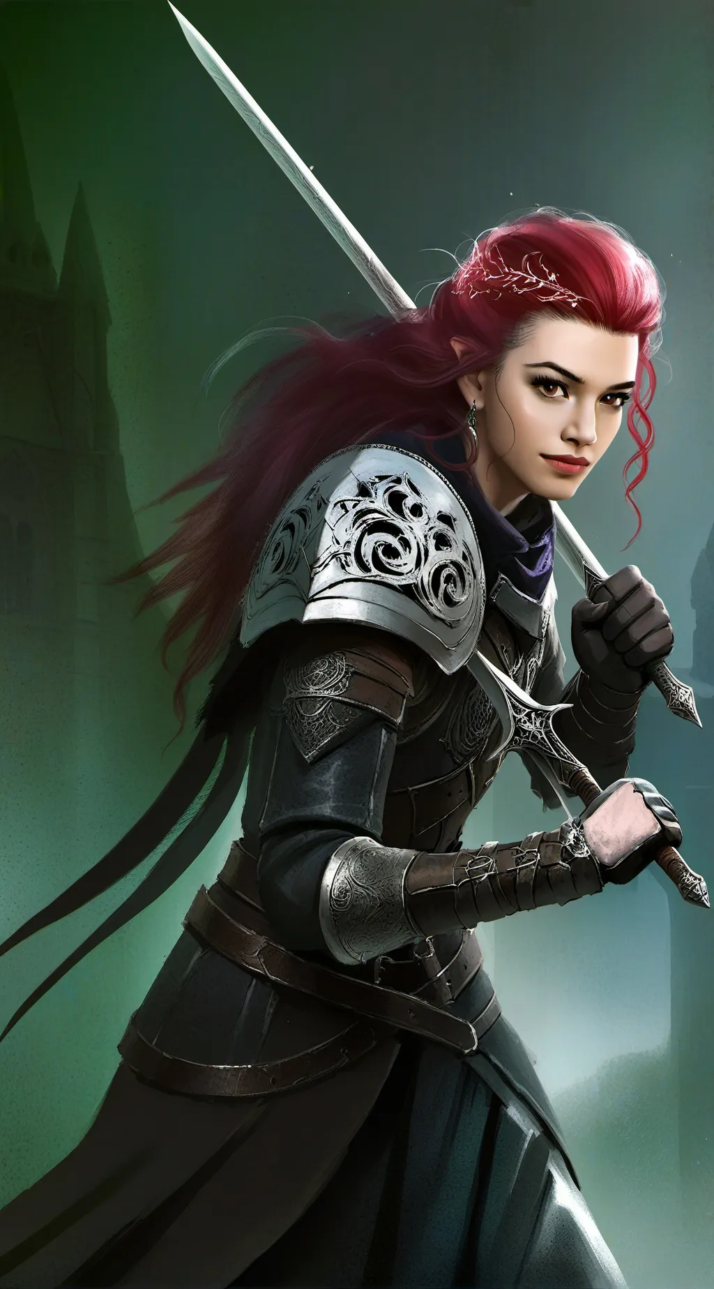 ai character: Aria background