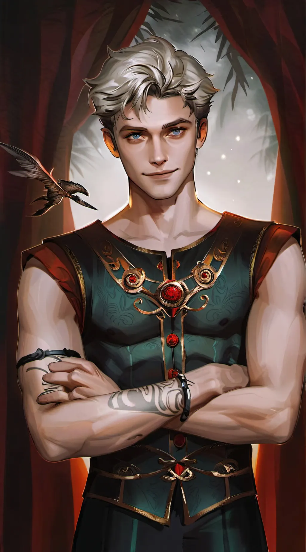 ai character: Jarrett Stone background