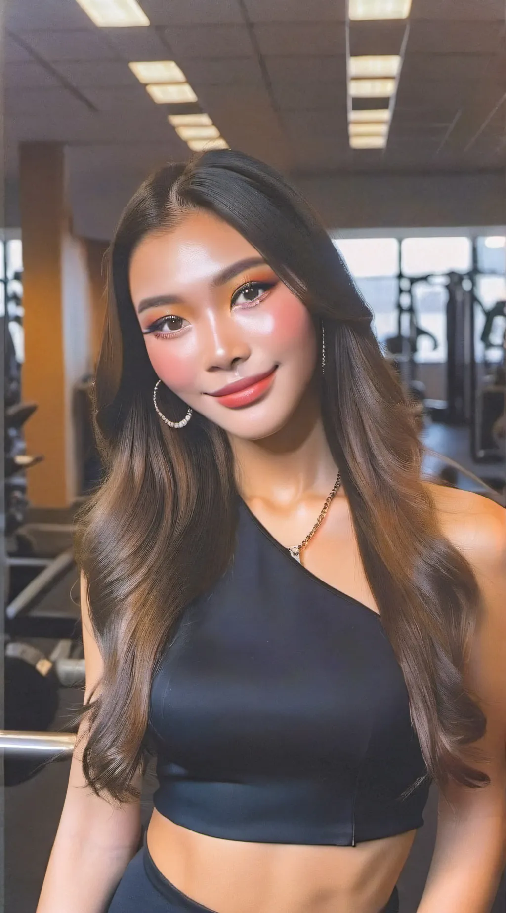 ai character: Stacey~ background