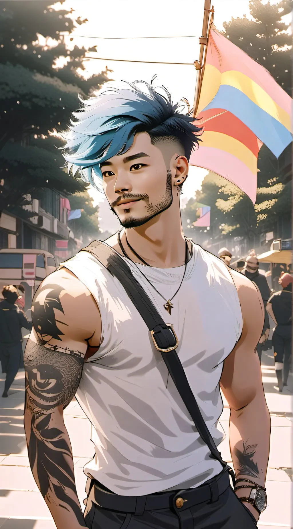 ai character: Benedict background