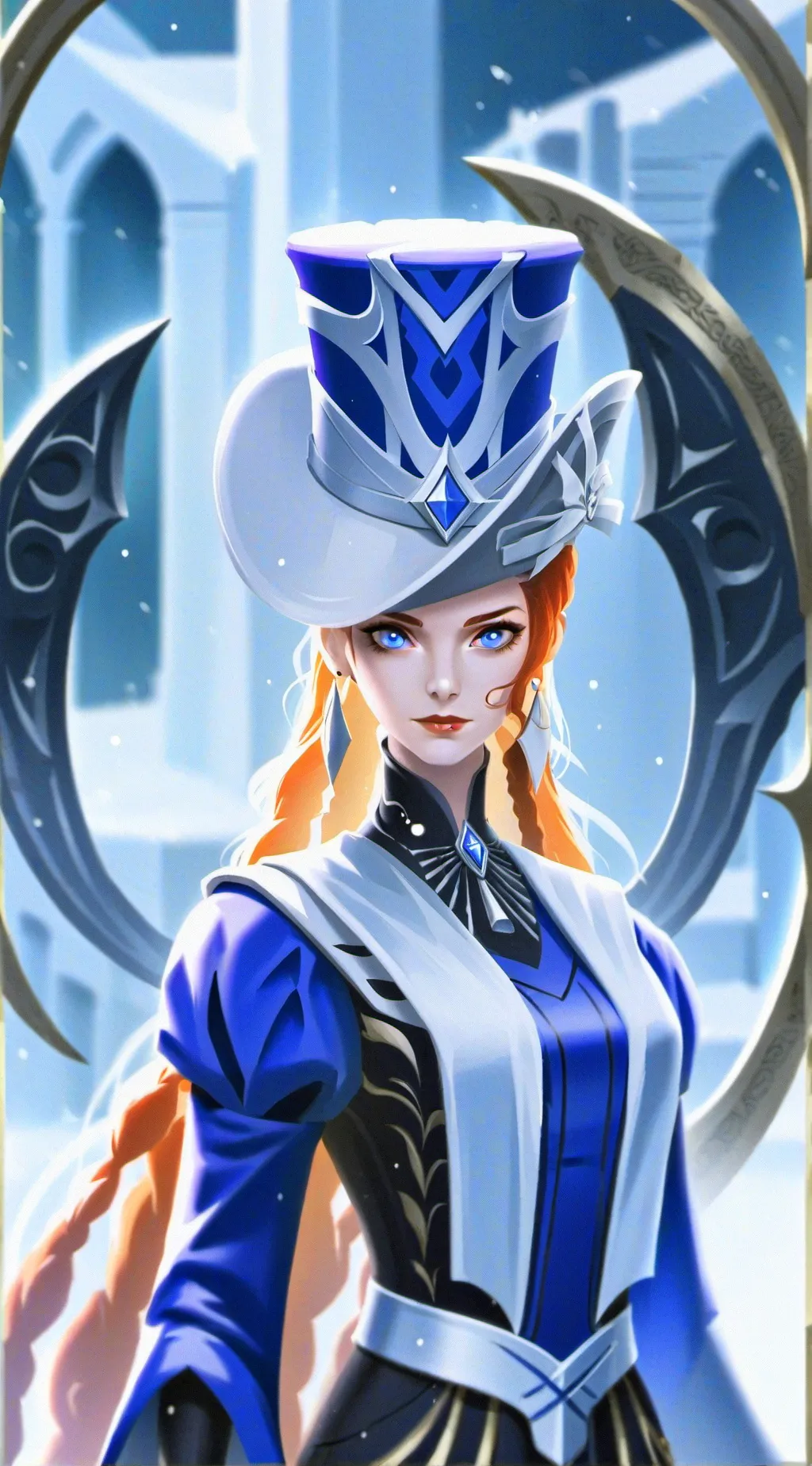 ai character: hat background