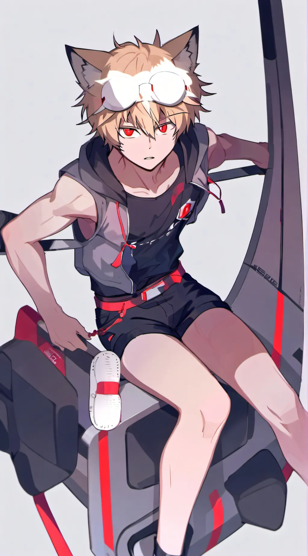 ai character: Bakugo background