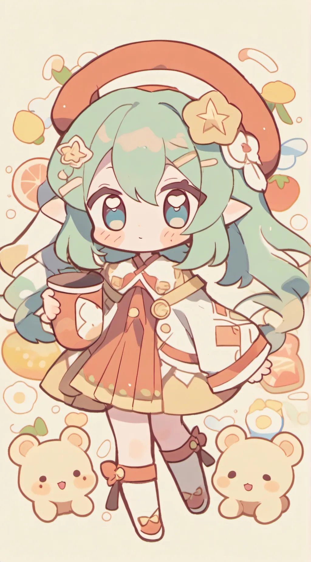 ai character: emily  background