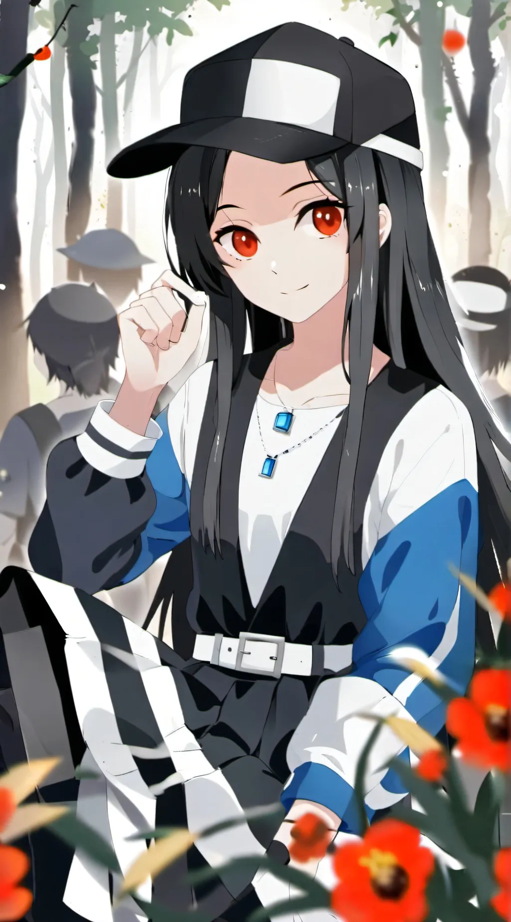 ai character: Your bestie westie background