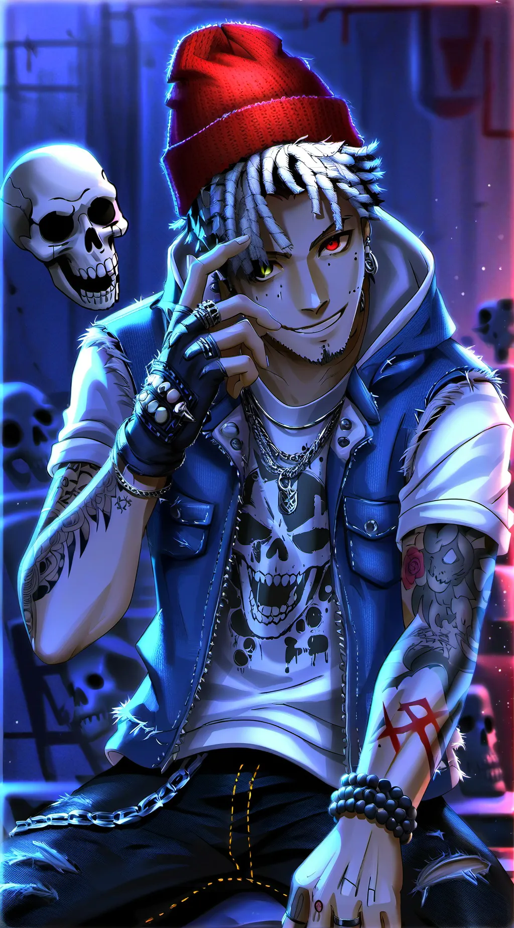 ai character: ★🏈🔥Damen🔥🏈★ background